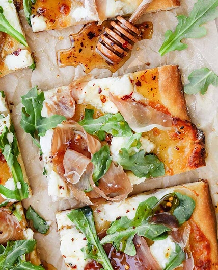Prosciutto Ricotta Pizza