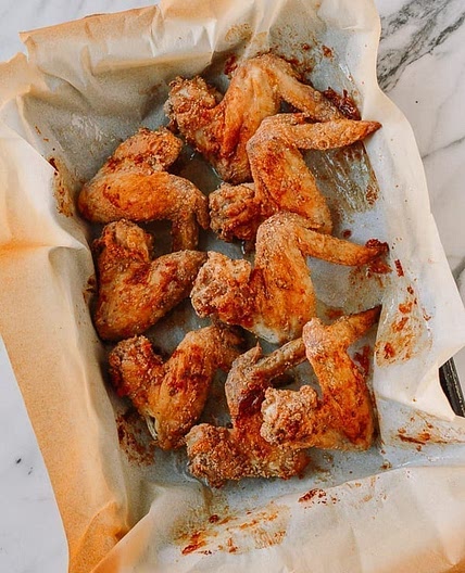 Baked White Pepper Chicken Wings
