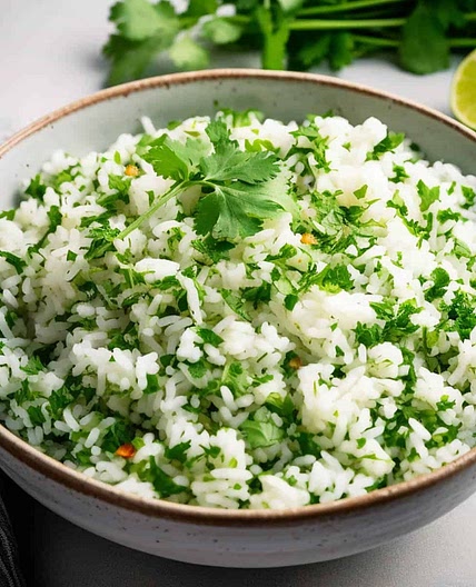 Cilantro Lime Rice (Rice Cooker)