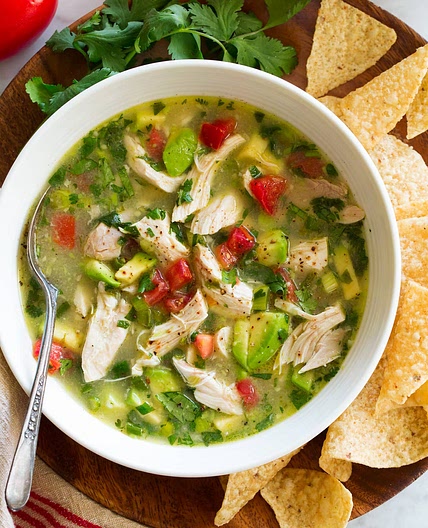 Chicken Avocado Soup