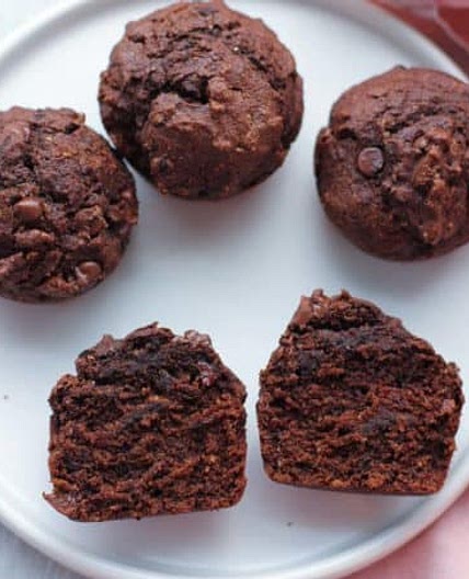 Vegan Chocolate Avocado Muffin Recipe