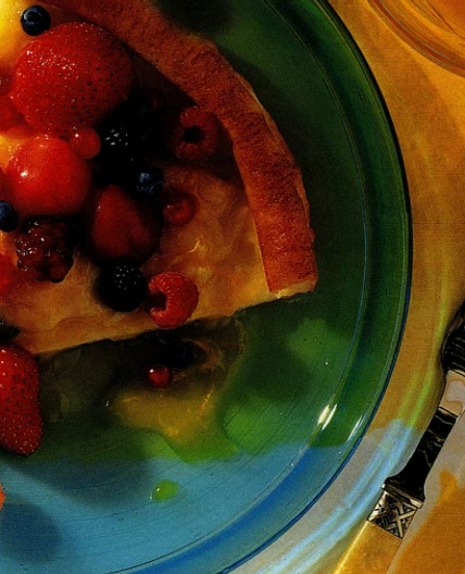 Oven Puff Pancake with Fresh Fruit