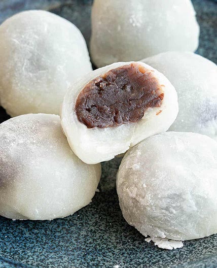 Daifuku Mochi - Japanese Sweet Rice Cakes