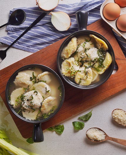Homemade Anolini Pasta