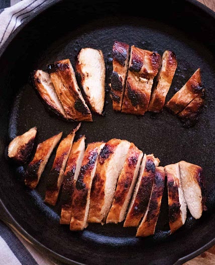 The Easiest Marinated Pan-Seared Chicken Breast