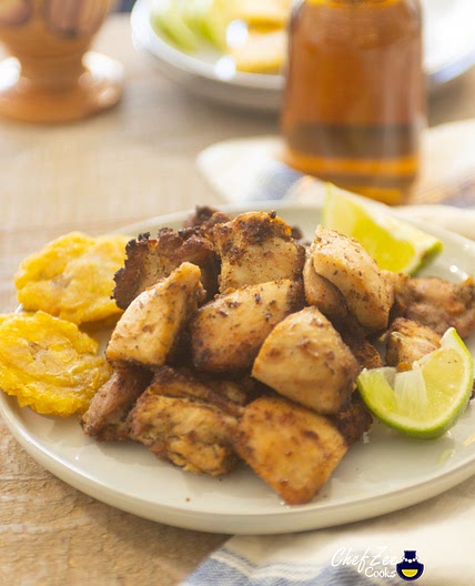 Air Fryer Dominican Chicken | Chef Zee Cooks