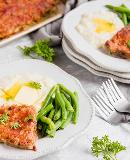 Keto Sheet Pan Meatloaf