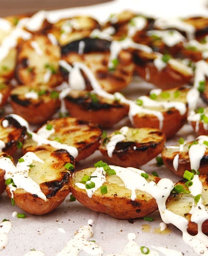 Grilled Ranch Potatoes