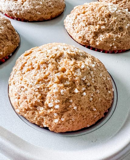 Skinny Gingerbread Muffins