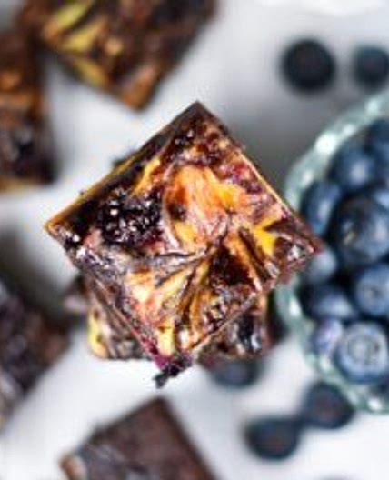 Blueberry Cheesecake Brownies