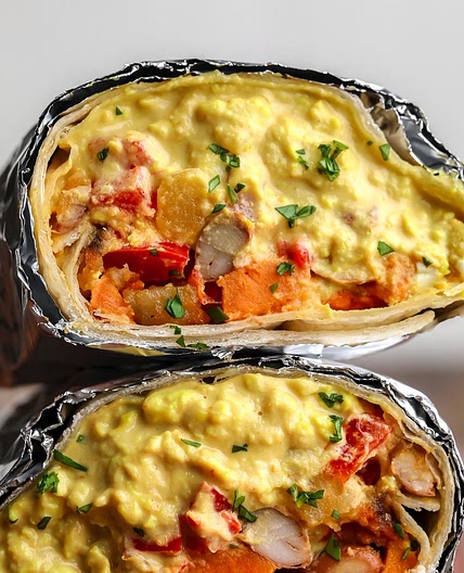 Vegan Breakfast Burritos