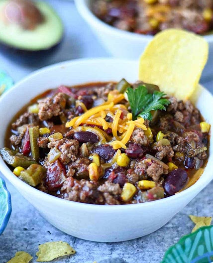 Fire Roasted Chili with Turkey