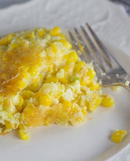 Low FODMAP Corn Pudding