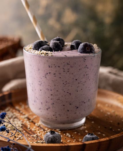 Blueberry Smoothie Without Yogurt
