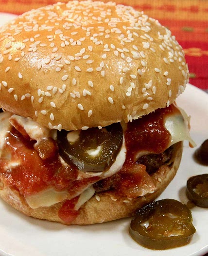 Sizzling Southwest Burgers