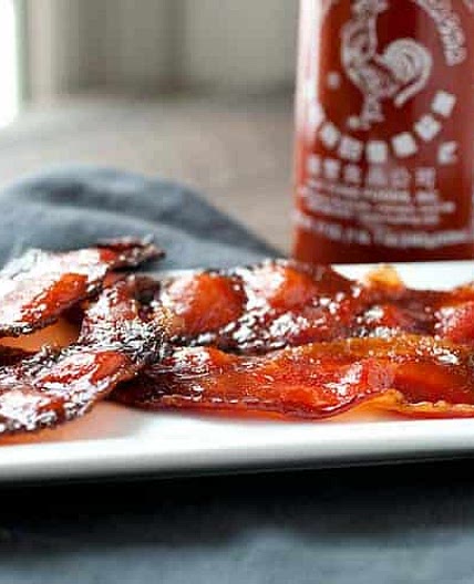 Sriracha Candied Bacon