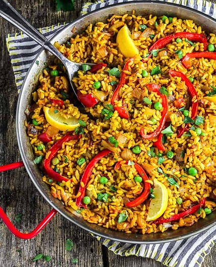 Spanish Vegan Paella