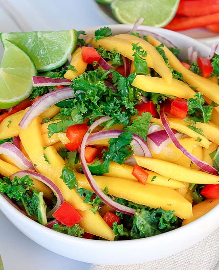 Mango Ceviche With Kale