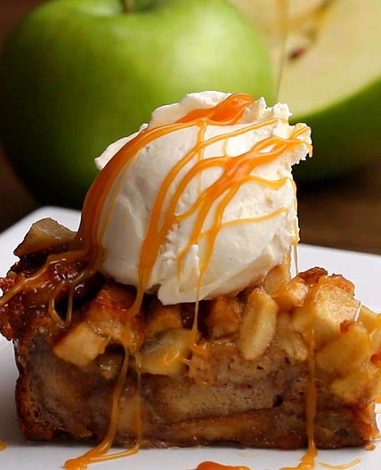 Apple Pie Bread Pudding Recipe by Tasty
