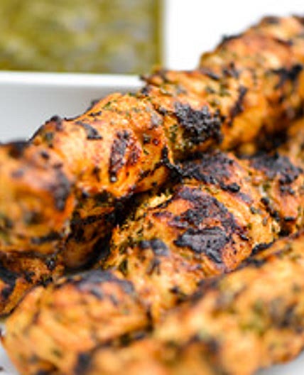 Moroccan Chicken Brouchettes