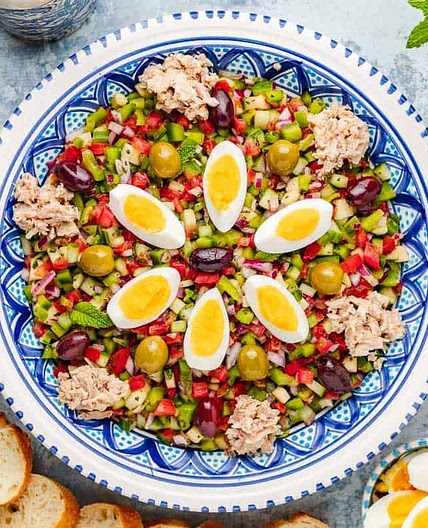 Slata Tounsiya (Tunisian Salad)