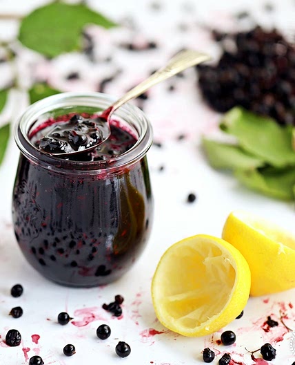 Simple Elderberry Jam