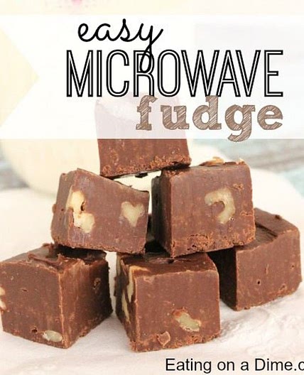 3 Minute Microwave Fudge