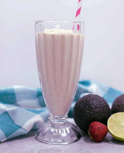 Strawberry Avocado Smoothie