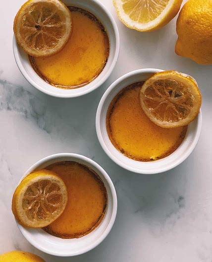 Easy Lemon Creme Brulee