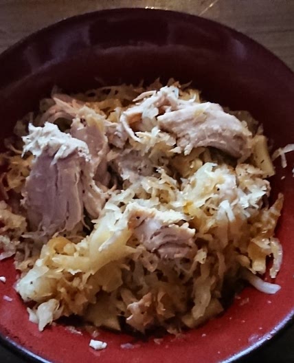 Crock Pot Pork and Sauerkraut