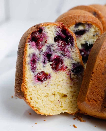 Super Moist Blueberry Bundt Cake
