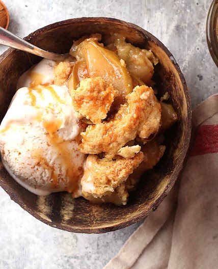 Vegan Apple Cobbler