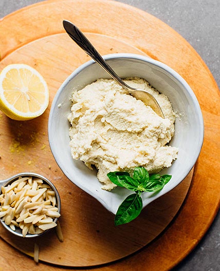 Whipped Almond Ricotta (5 Ingredients!)