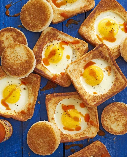 Parmesan Egg-in-a-Hole
