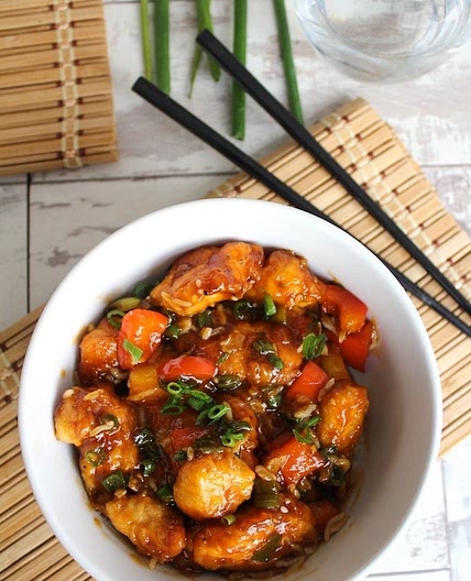 Paleo & Low FODMAP Sweet and Sour Chicken