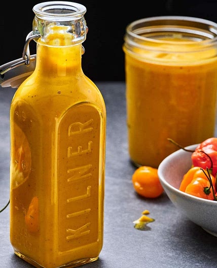 Hot Scotch Bonnet Pepper Sauce
