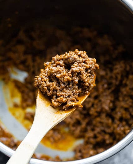 Instant Pot Taco Meat (fresh + frozen)