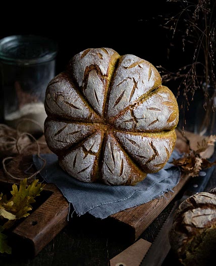 Pumpkin Sourdough Bread