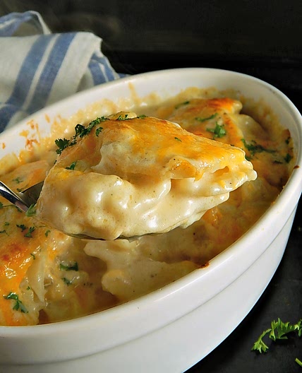 Ruth's Chris Potatoes au Gratin Copycat