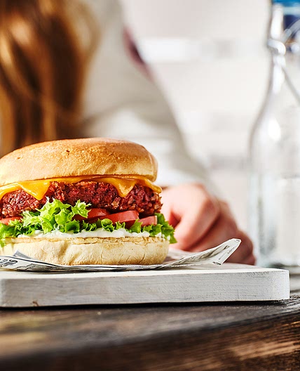 Vegetarische Burgerpattys aus Trester