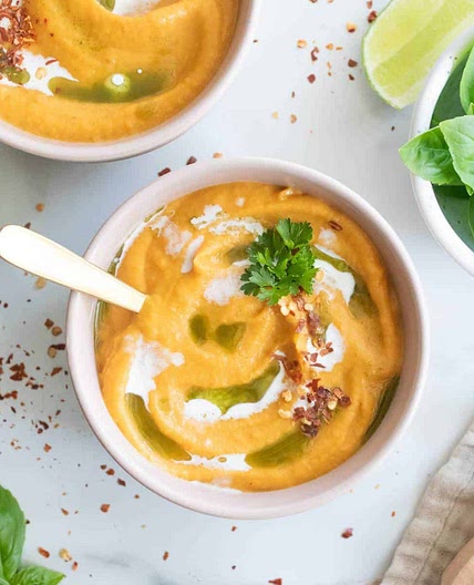Creamy Carrot and Parsnip Soup