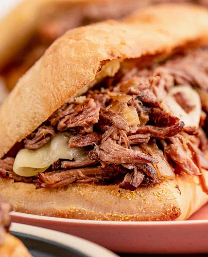 Slow Cooker French Dip Sandwiches