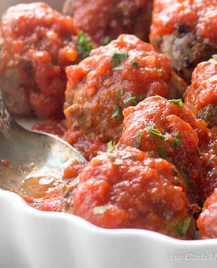 Mom's Low Carb Meatballs Recipe - Italian Style (Keto Meatballs)