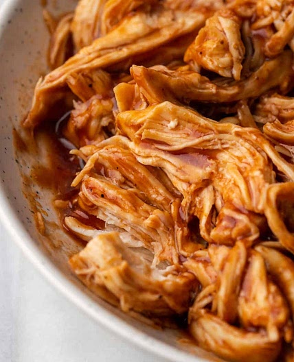 Instant Pot Pulled BBQ Chicken