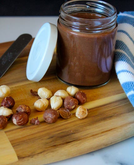 3-Ingredient Vegan Chocolate Hazelnut Spread