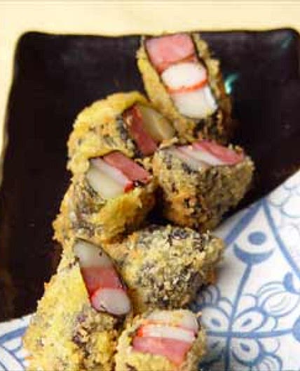 게맛살치즈말이튀김