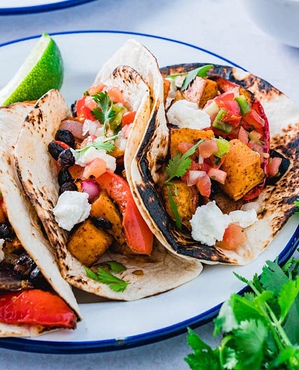 Sweet Potato Tacos (Sheet Pan!)