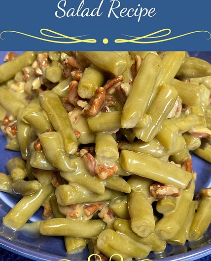 Easy Canned Green Bean Salad Recipe