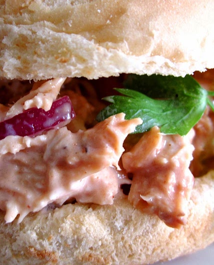 Honey Chipotle Barbecue Chicken Sandwiches