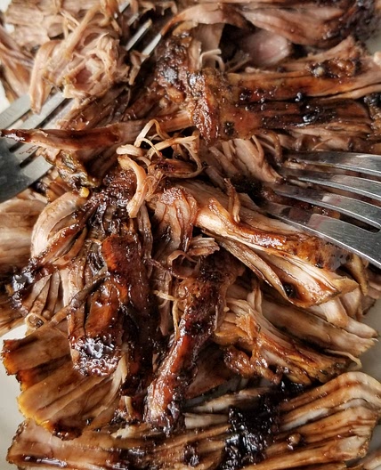 Slow Cooker Balsamic Brown Sugar Pork Roast